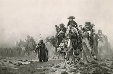 Général Bonaparte en Égypte, de A Collection of Works of Jean-Leon Gerome in 100 Photogravures, 1881