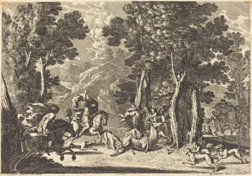 Une chasse au cerf