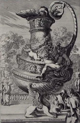 Sculpture de jardin, publié vers 1670
