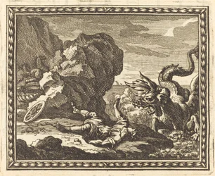 Hippolyte et le monstre marin