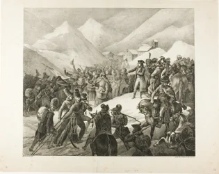 Le passage du Mont Saint Bernard