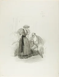 À une soirée