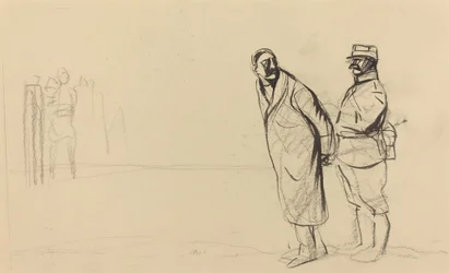 Au front de Vincennes. Bolo pacha, vers 1914-1919