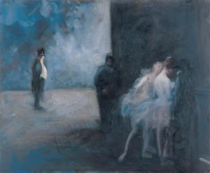 Dans les coulisses - Symphonie en bleu