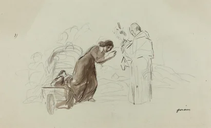 Bénédiction à Lourdes