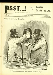 Illustration de Jean-Louis Forain dans Psst...!