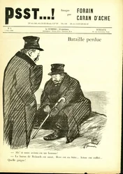 Illustration de Jean-Louis Forain (1852-1931) dans Psst...!