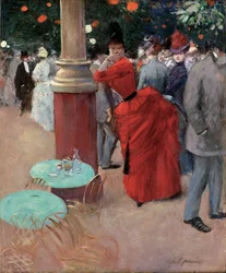 Le Jardin Public, vers 1884