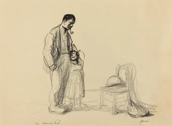 Le démobilisé, vers 1914-1919
