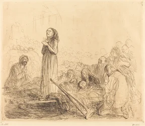 Lourdes, le miracle (première planche)