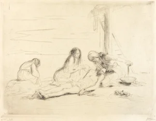 Pietà (première planche)
