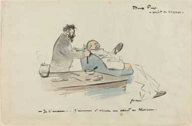 Projet de voyage, vers 1897