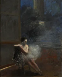 Danseuse assise, 19e-20e siècle