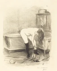 Le Bain (planche verticale)