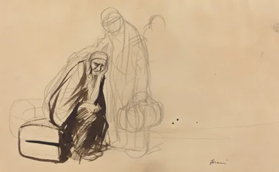 Le départ pour Versailles, vers 1919