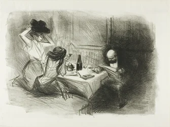 La salle à manger privée, cinquième planche