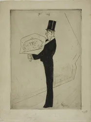 Le Toff avec un bouquet