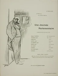 Programme de théâtre pour Une Journée Parlementaire