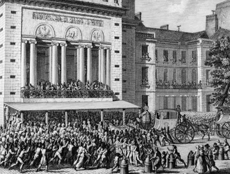 Révolution française : Le peuple révolutionnaire ferme l