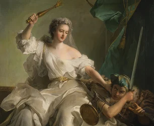 Allégorie de la Justice combattant l