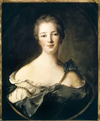 Portrait de Jeanne Antoinette Poisson, Marquise de Pompadour (Madame de Pompadour)