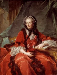 Portrait de Marie Lesczinska, reine de France