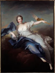 Portrait de la Duchesse de Châteauroux en Aurore (Marie Anne de Mailly Nesle)