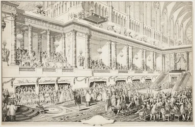 Serment de Louis XVI lors de son investiture