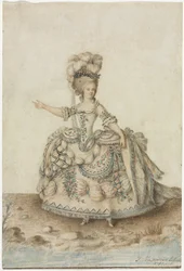 Étude de costume pour chanteur d