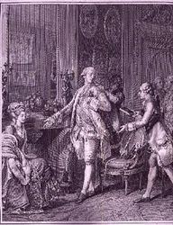 La Grande Toilette, gravée par A.L. Romanet (1742-c.1810)