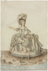 Étude de costume pour chanteur d