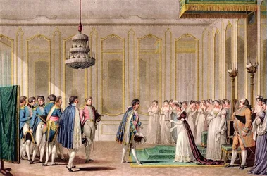Proposition de mariage par procuration de Napoléon présentée à l