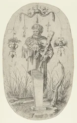 Hercule avec sa massue