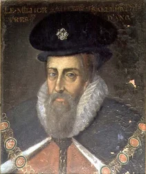 Portrait de Robert Cecil (c.1563-1612) 1er comte de Salisbury et 1er vicomte Cranborne