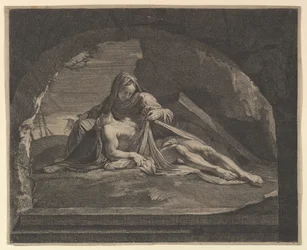 La Vierge au sépulcre