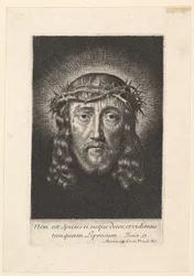 La sainte face couronnée d