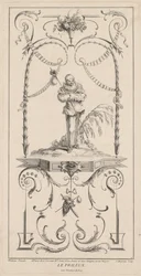 Le Frileux, arabesque