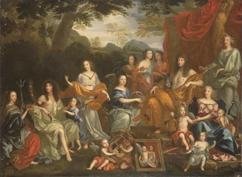 La famille de Louis XIV