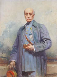 Portrait du maréchal français Fayolle Emile, 1925