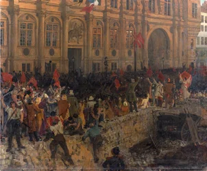 Proclamation de la République le 24 février 1848, vers 1902