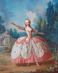 Portrait de Barbara Campanini (1721-1799), connue sous le nom de La Barbarina