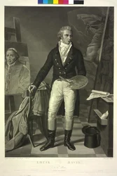 Jacques Louis David (aquatinte)
