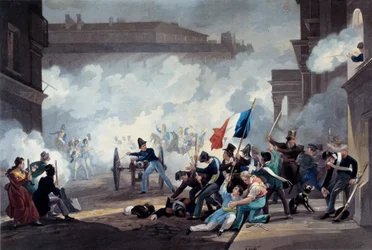 Révolution de 1830 : Un étudiant de l