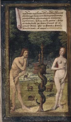 Adam et Ève de Lettres bâtardes