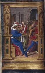 Pilate se lave les mains de Lettres bâtardes, ca 1490-1510