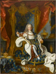 Portrait de Louis XV, roi de France, à l