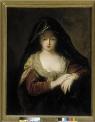 Jeune fille aux mains croisées