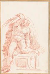 Ignudo du plafond de la chapelle Sixtine