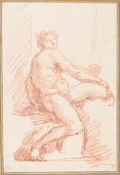 Ignudo du plafond de la chapelle Sixtine