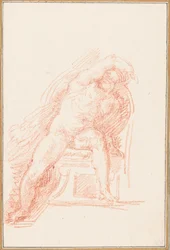 Ignudo du plafond de la chapelle Sixtine